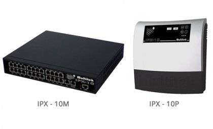 Multitek IPX-10 IP Santral 4 Harici 8 Dahili Büyüyebilir Santral